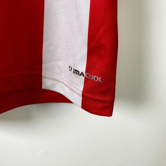 Adidas Stoke City Football Home 2011 Red White Size Medium - Picture 5 of 8